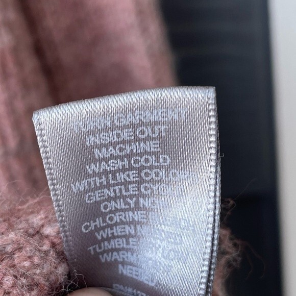 Marled by RC Pink Pullover Button Sweater Size L - Picture 6 of 6